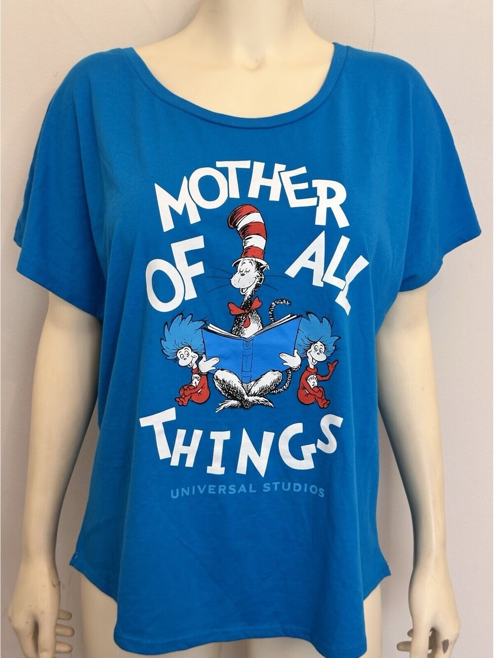 Universal Studios Dr. Seuss Mother of All Things Graphic T-Shirt Womens XLarge